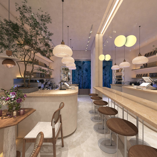 乔阳设计--咖啡蛋糕店