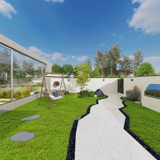 楷模装饰 | 全案设计  中昌和樾11-102小院